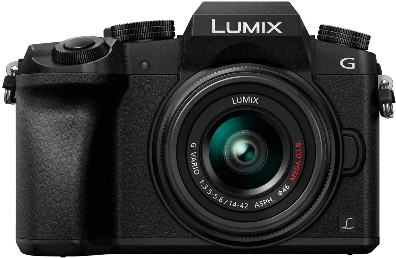 Panasonic Lumix DMC-G70 Kit 14-42 mm OIS II schwarz