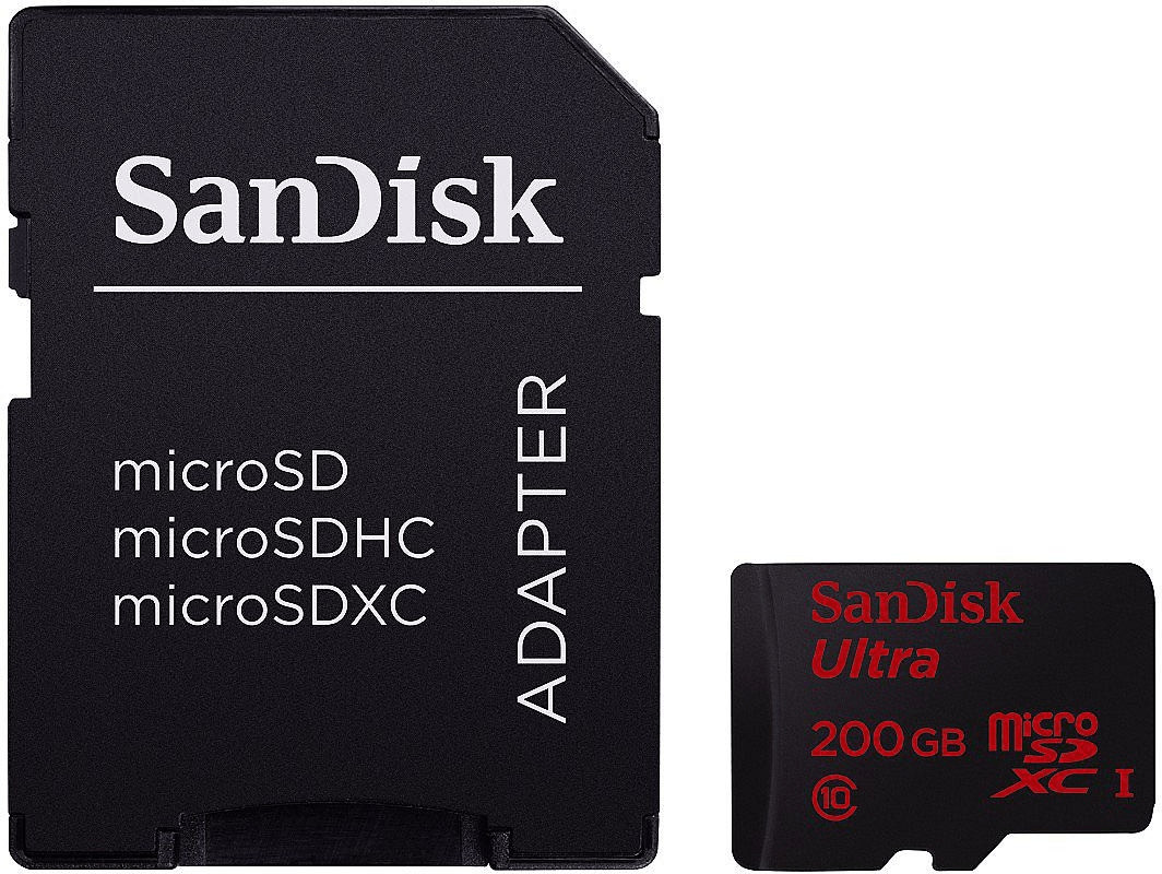SanDisk Ultra microSDXC 200 GB UHS-I (SDSDQUAN-200G)