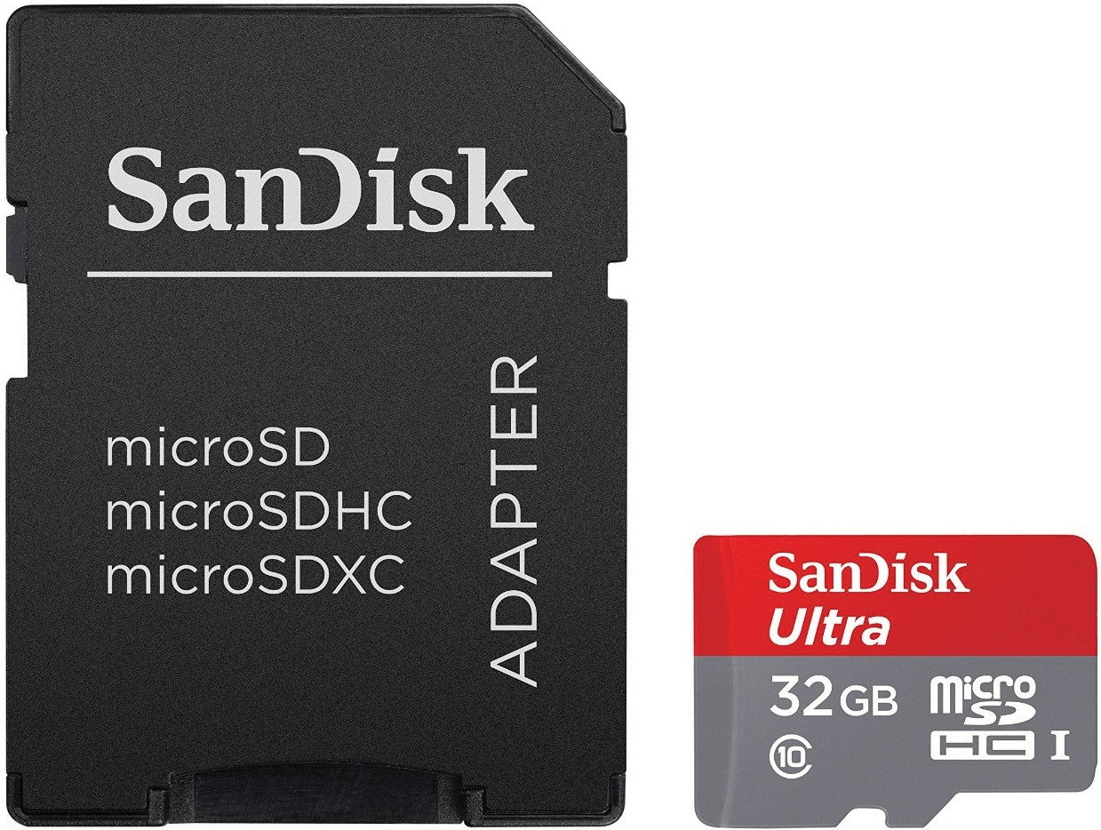 SanDisk Mobile Ultra microSDHC 32GB Class 10 UHS-I (SDSDQUAN-032G-G4A)
