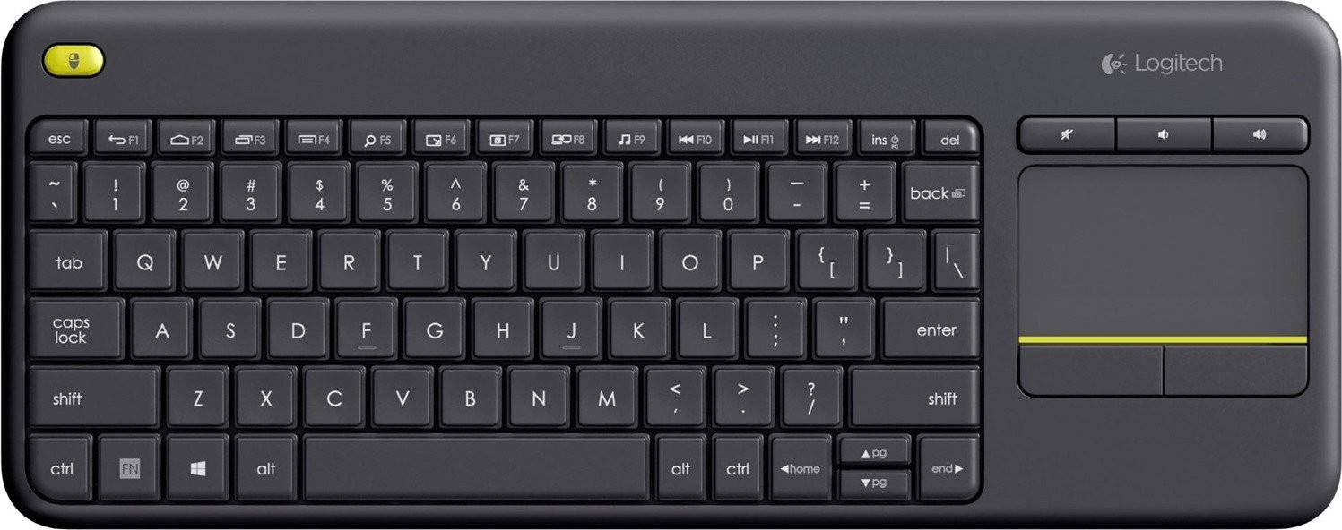 Logitech K400 Plus Wireless Touch Tastatur (schwarz) DE