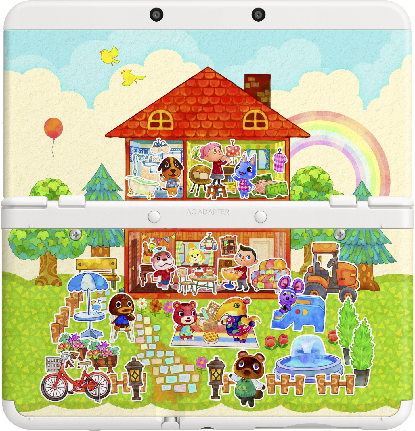 Nintendo New 3DS + Animal Crossing: Happy Home Designer