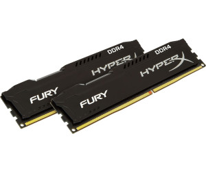 HyperX Fury 8GB Kit DDR4-2400 CL15 (HX424C15FBK2/8)