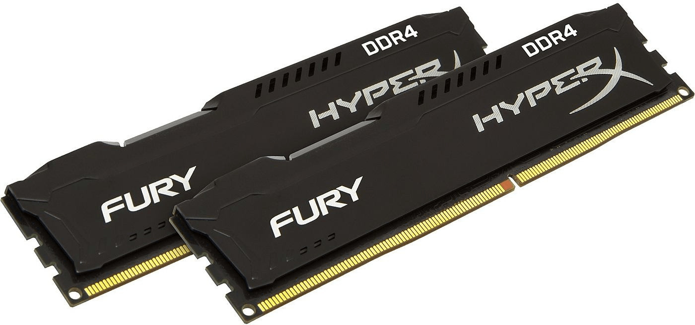 HyperX Fury 8GB Kit DDR4-2666 CL15 (HX426C15FBK2/8)