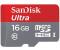 SanDisk Mobile Ultra Android microSDHC 16GB Class 10 UHS-I (SDSQUNC-016G-GN6M5)