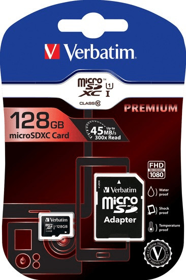 Verbatim Premium U1 microSDXC 128GB (44085)