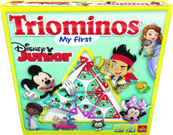 Triominos My first Disney Junior  Jeux et jouets Goliath  Avenue des Jeux