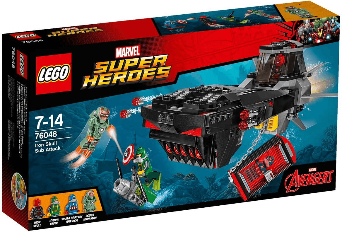 LEGO Marvel Super Heroes - U-Boot Überfall von Iron Skull (76048)