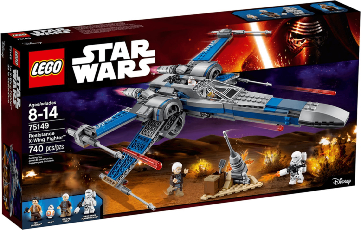 LEGO Star Wars - Resistance X-Wing Fighter (75149)