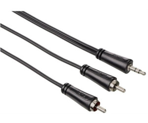Hama Audio-Kabel 3,5mm Klinken-Stecker - 2 Cinch-Stecker