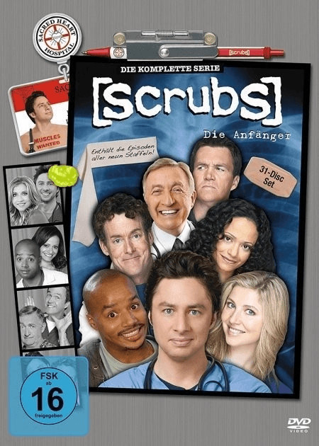 Scrubs - Komplettbox - Staffel 1-9 [DVD]