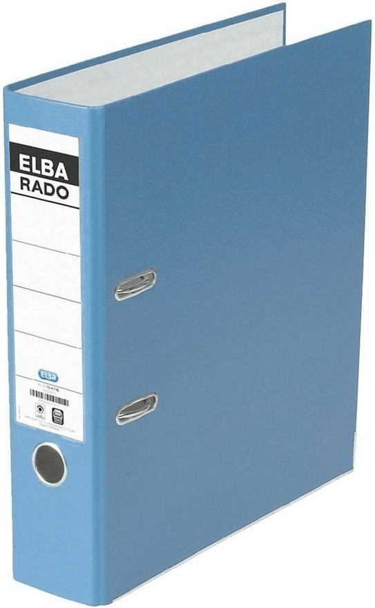 Elba Ordner Rado brillant 80mm blau