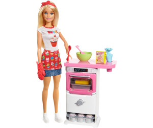 Barbie Career Dolls - Bakery Chef and Playset (FHP57)