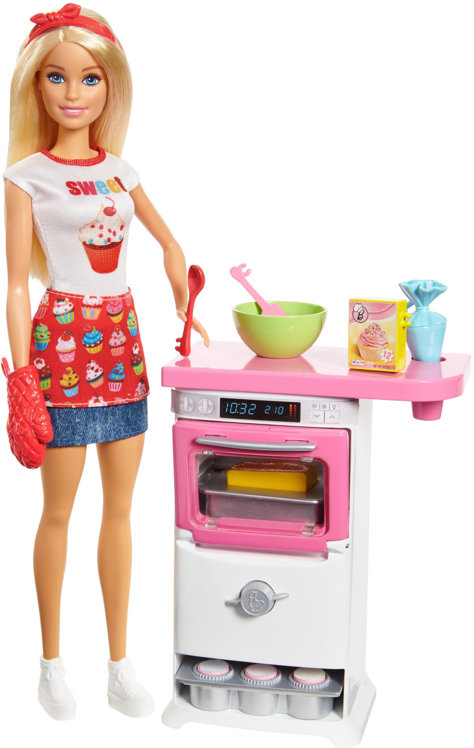 Barbie Career Dolls - Bakery Chef and Playset (FHP57)