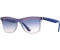 Ray-Ban Blaze Wayfarer RB4440N 6356X0 (transparent blue/blue gradient mirror)