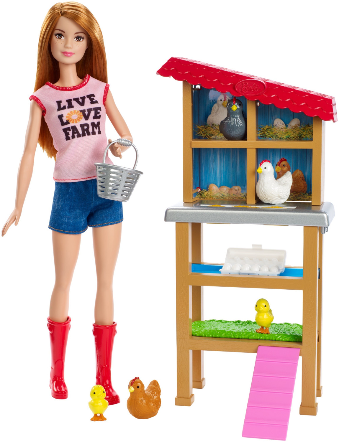 Barbie Chicken Farmer Doll (FXP15)