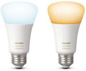 Philips Hue White Ambiance E27 Bluetooth Doppelpack