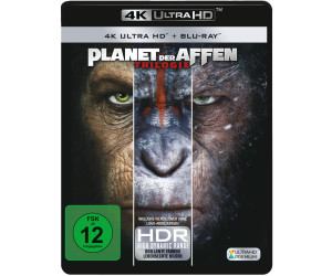 Planet der Affen: Trilogie (4K Ultra HD) [Blu-ray]