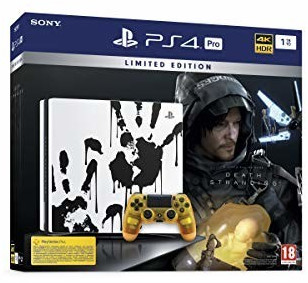 Sony PlayStation 4 (PS4) Pro 1TB + Death Stranding Limited Edition
