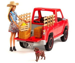 Barbie Barbie Sweet Orchard Farm Doll, Vehicle and Accessories (GFF52)