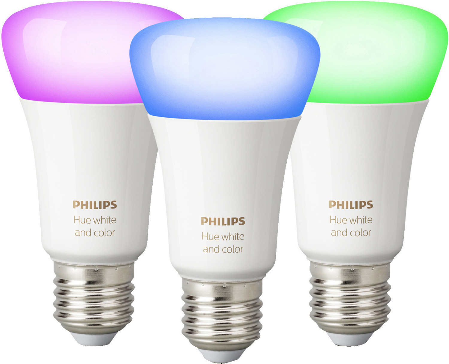 Philips Hue White and Color Ambiance E27 Bluetooth (3er-Set)