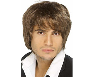 Smiffy's Boy band brown adult wig