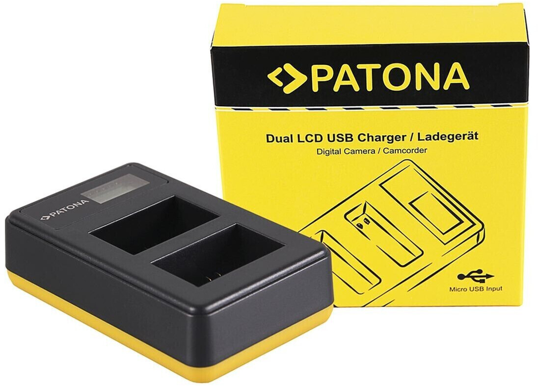 Patona Dual LCD USB Ladegerät f Sony NP FW50 ab 16 55