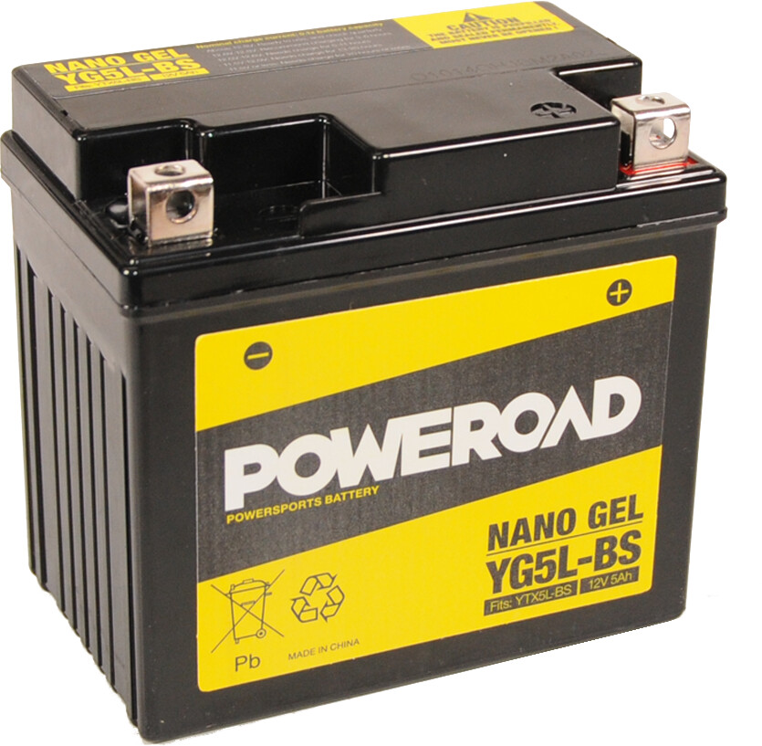 Poweroad Gel 12V 5Ah YG5L BS Ab 19 95 Preisvergleich Bei Idealo De