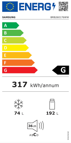 Imagini pentru Samsung BRB260176WW/EF