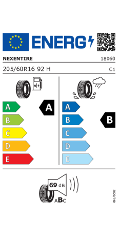 Nexen N Blue S 205/60 R16 92H a € 68,61 (oggi)