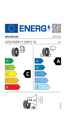 Michelin Pilot Sport 5 225/45 ZR17 (94Y) XL a € 97,15 (oggi)