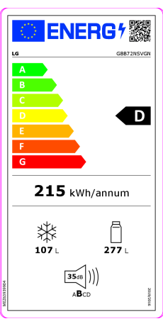 Frigorífico Combi Lg Gbb72nsugn Con Door Cooling + 203cm con Ofertas en  Carrefour