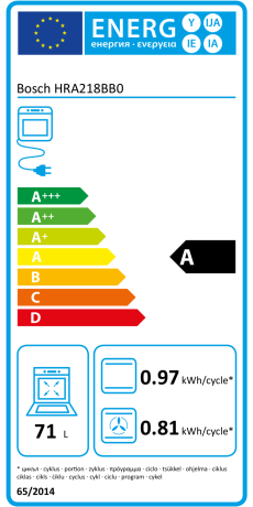 Bosch HRA218BB0 a € 786,00 (oggi)  Migliori prezzi e offerte su idealo