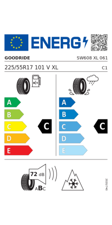 Goodride SW608 Snowmaster 225/55 R17 101V Winterreifen ID488548