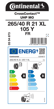 Continental ContiCrossContact UHP 265/40 R21 105Y MO ab 251,02