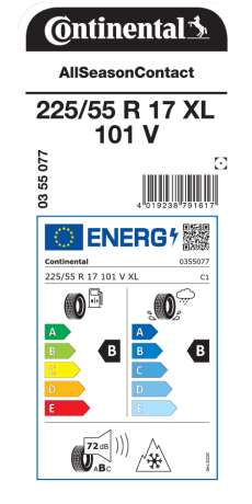 Continental AllSeasonContact 225/55 R17 101V ab € 142,90