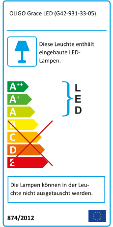 OLIGO Grace LED (G42 931 33 05) ab € 1 438,80 OLIGO Grace LED (G42 931 33 05) ab € 1 438,80