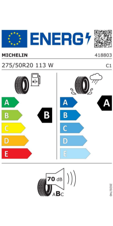 Michelin Latitude Sport 3 275/50 R20 113W XL MO ab 275,01