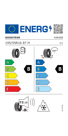 Gomme Goodyear Vector 4 Seasons G2 195/55 R16 87 V XL AO BORDINO