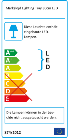 Markslöjd Lighting Tray 80cm LED ab € 201,68 Markslöjd Lighting Tray 80cm LED ab € 201,68