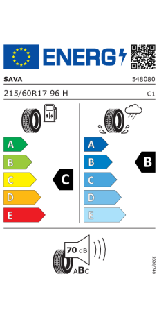 Pneumatico Sava ALL WEATHER 215/60 R17 96H SL