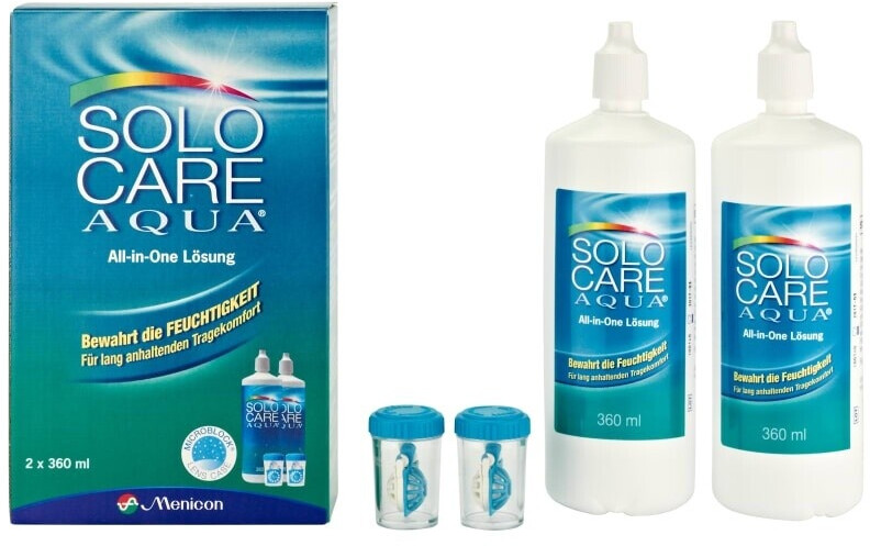 Menicon SoloCare Aqua (2 x 360ml)