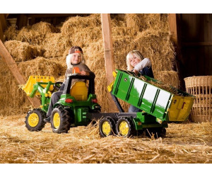 Soldes Rolly Toys Farmtrac John Deere 7930 avec pelle 2024 au meilleur prix  sur
