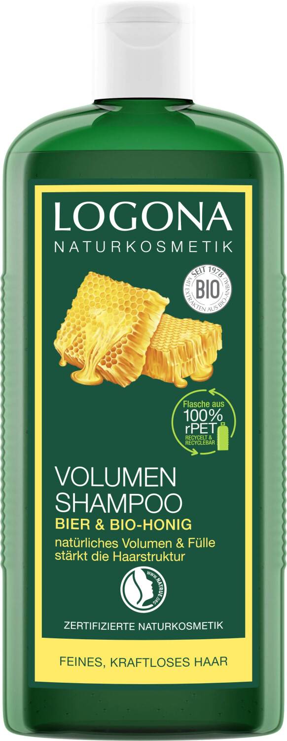 Logona Shampooing volume au lait et à la bière (250 ml)