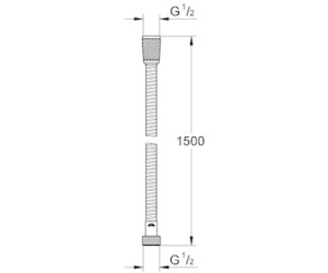 Grohe no Design Sistema de ducha Rotaflex  1,75 m Ref 28410000 