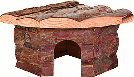 Trixie Jesper maison d'angle pour rongeurs (22 x 10,5 x 15 cm)