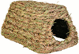 Trixie Maison en herbes naturelles (18 x 13,5 x 28 cm)