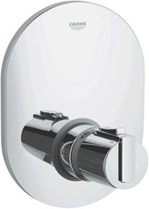 GROHE Grohtherm 2000 - Facade pour mitigeur thermostatique (chrome, 19352)