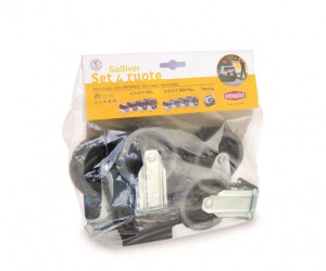 Ruote Per Trasportino Gulliver Stefanplast - Set Di 4 Ruote Per Mobility - Foto 3