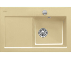 Villeroy & Boch SUBWAY 45 Keramik-Spüle – Einbau-/Aufputzspüle In Grau, 78 X 51 Cm, Für Küchen Ab 45 Cm Schrankbreite