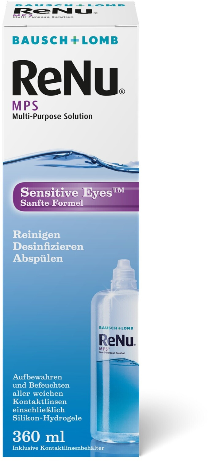 Bausch & Lomb ReNu MPS yeux sensibles (360 ml)